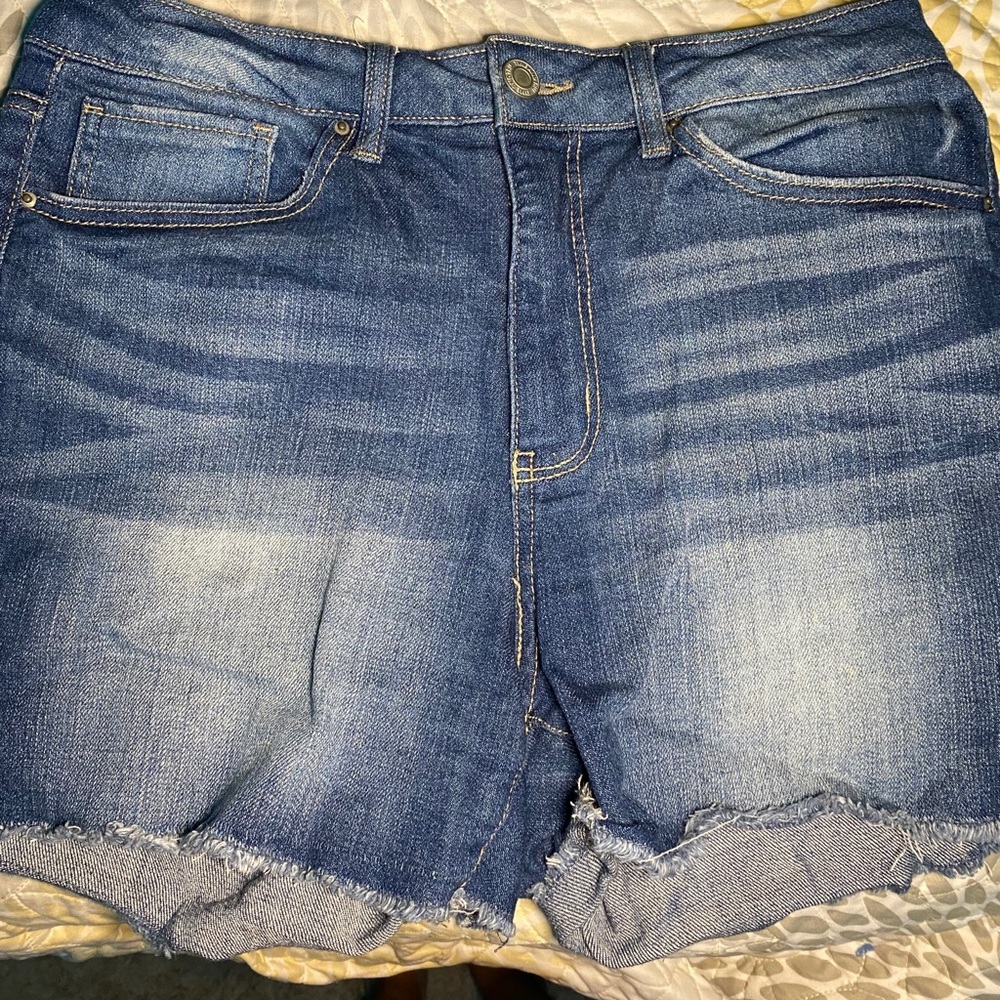 Time and Tru high waisted jean shorts